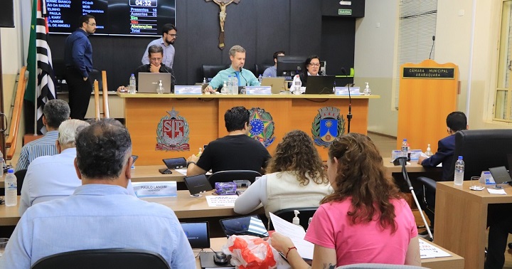 Sessão da Câmara desta terça-feira (29) 